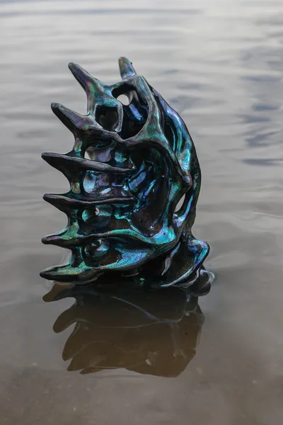Ceramic, in-glaze luster by Alex Baxter